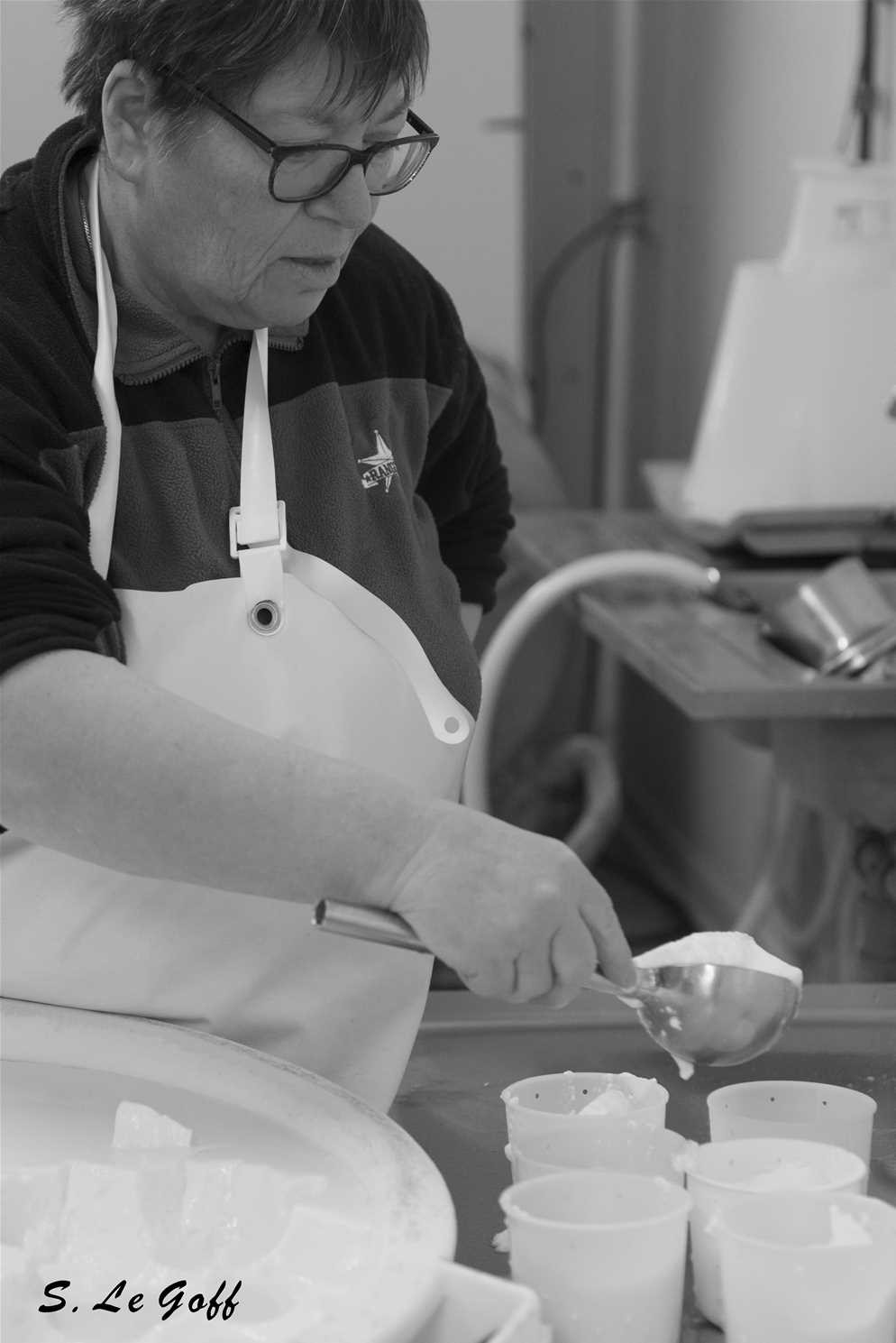 Confection du fromage