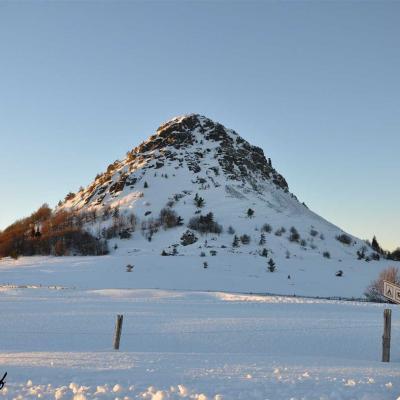 Gerbier de Jonc sous la neige