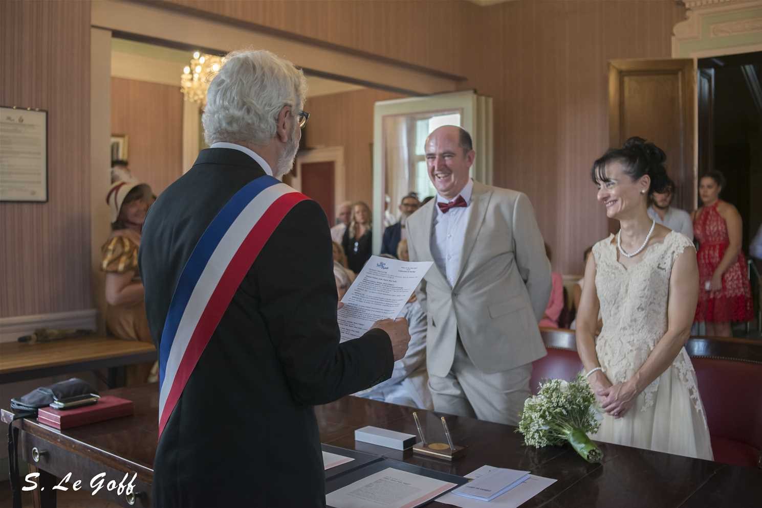 Engagement des mariés