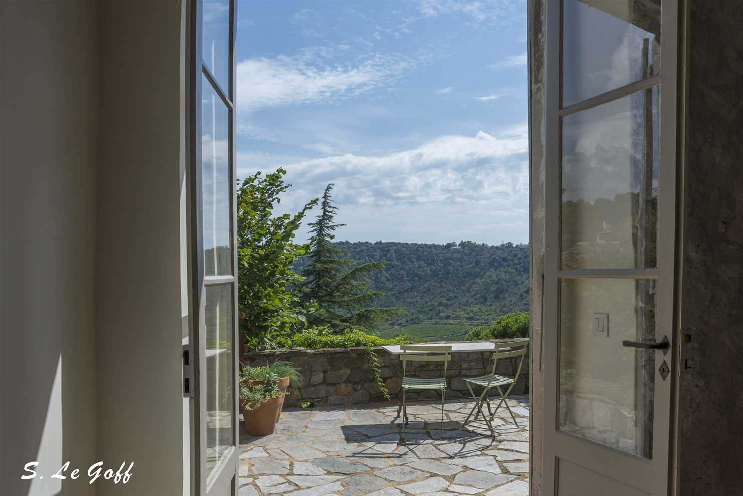 Terrasse avec vue